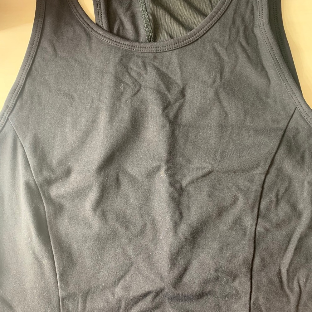 Black crop top